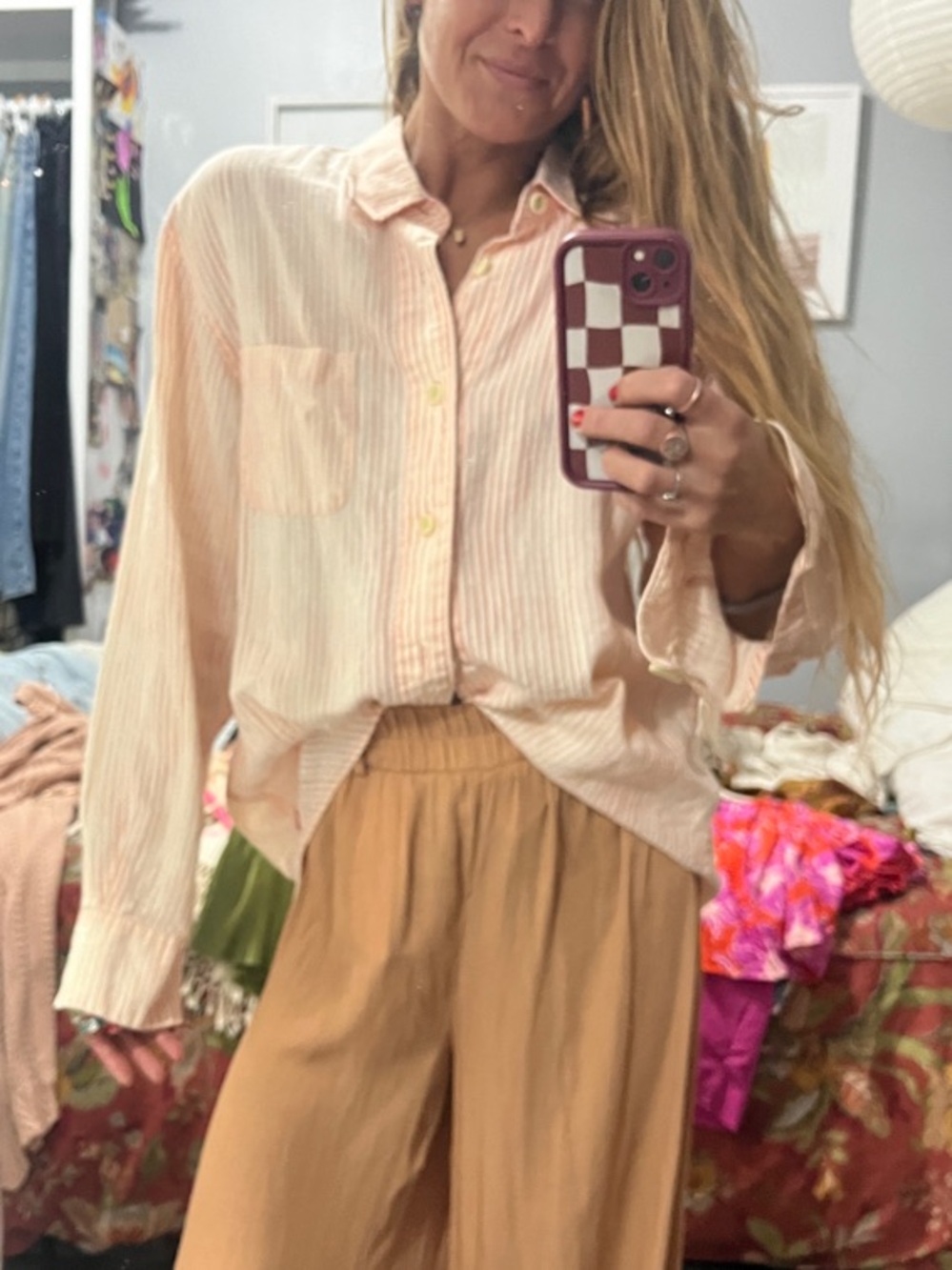 Tommy Bahama Linen Relaxed Fit Stripe Shirt